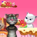 Tom Cat Kissing