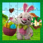 Easter Bunny Eggs Jigsaw